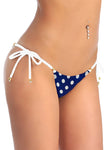 Xs and Os Women's Embellished Bikini Bra Panty Lingerie Set