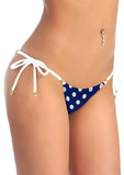 Xs and Os Women's Embellished Bikini Bra Panty Lingerie Set