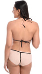 Xs and Os Women Mesh Bra Panty Lingerie Set