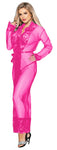 Xs and Os Women's Nightwear Sheer Mesh Lace Robe Lingerie Set