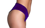 Xs and Os Women's Velvet Lingerie Panty
