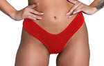 Xs and Os Women's Velvet Lingerie Panty