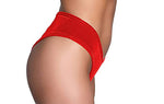 Xs and Os Women's Velvet Lingerie Panty