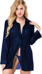 Xs and Os Women's Shirt Babydoll Lingerie with Panty