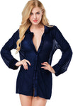 Xs and Os Women's Shirt Babydoll Lingerie with Panty