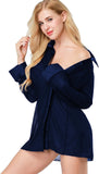Xs and Os Women's Shirt Babydoll Lingerie with Panty