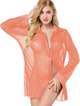 Xs and Os Women's Shirt Babydoll Lingerie with Panty