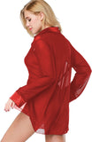 Xs and Os Women's Shirt Babydoll Lingerie with Panty