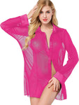 Xs and Os Women's Shirt Babydoll Lingerie with Panty