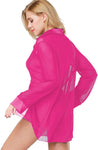 Xs and Os Women's Shirt Babydoll Lingerie with Panty