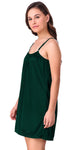 Xs and Os Women Satin Camisole Babydoll Nightwear Lingerie