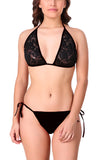 Woman bralette lace bra panty lingerie set