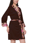 Women satin nightwear robe