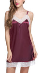 women sexy satin nightwear lingerie