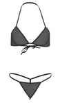 women sexy see through bikini bra panty lingerie set