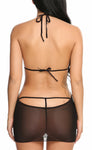 women babydoll nightwear lingerie with panty
