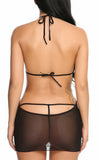women babydoll nightwear lingerie with panty
