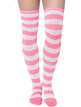 women over the knee high socks