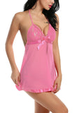 women sexy babydoll lingerie nightwear with g-string panty
