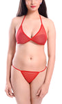 Women babydoll nightwear robe with lingerie set