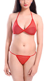 Women babydoll nightwear robe with lingerie set