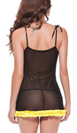 sexy women babydoll nightwear lingerie
