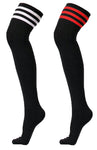 women over the knee high socks pack of 2