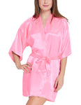 women satin robe nightwear kimonos