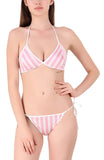 Women sexy satin bikini bra panty lingerie set