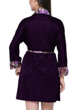 Women satin nightwear robe nighty