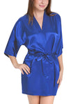 women satin robe nightwear kimonos