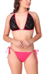 Woman bralette lace bra panty lingerie set