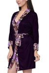 Women satin nightwear robe