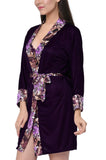 Women satin nightwear robe