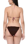 women sexy satin bra panty lingerie set