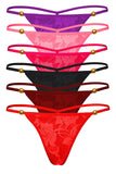 women sexy g-string panties combo