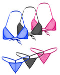 Women sexy bikini bra panty lingerie set