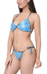 women satin bikinis bra panty set