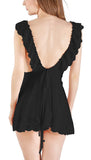 sexy women babydoll nightwear lingerie