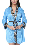 Women satin nightwear robe