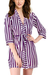 Women satin nightwear robe