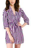Women satin nightwear robe