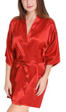 Women babydoll nightwear robe with bra panty combo
