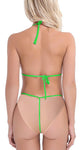 women fishnet bra panty lingerie set