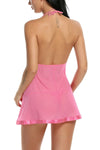 women babydoll nightwear lingerie with panty
