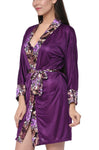 Women satin nightwear robe