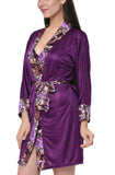 Women satin nightwear robe