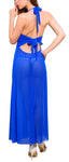 Women long gown babydoll lingerie with panty
