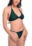Women net bra panty set  