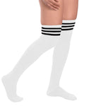 Women ove the knee high socks